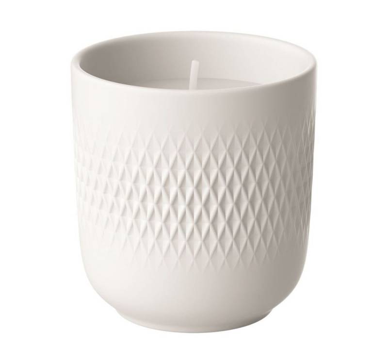 Villeroy & Boch Geschirr-Set Villeroy & Boch Duftkerze CARRE Mystery DH 8.50x9 cm weiß Kerze von Villeroy & Boch
