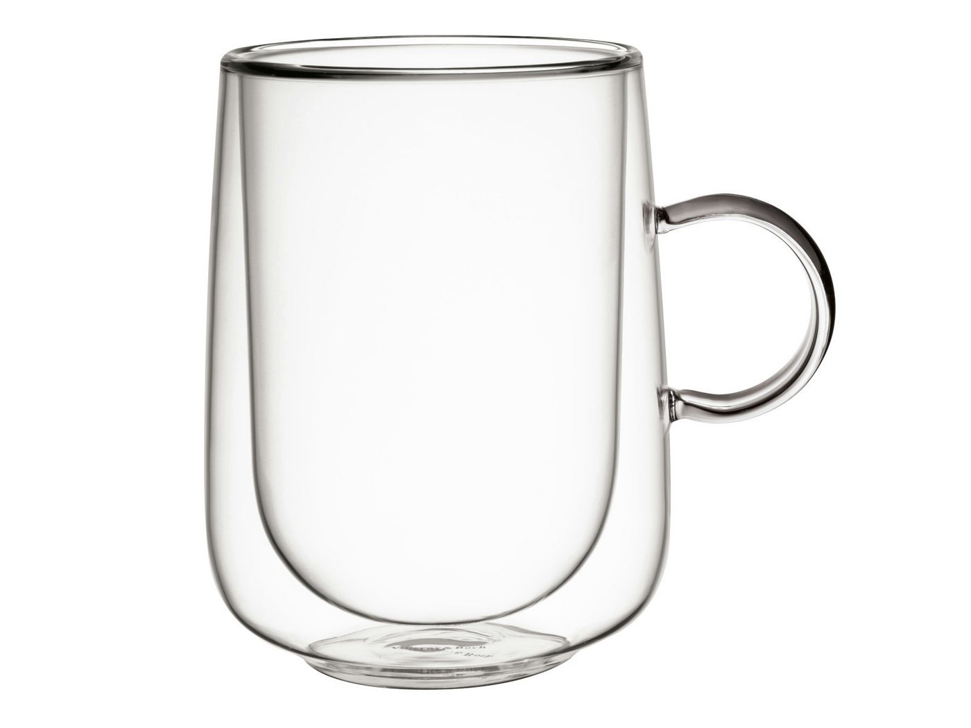 Villeroy & Boch Gläser-Set Artesano Hot&Cold Beverages Latte-Glas 0,36l Set 2tlg, Borosilikatglas von Villeroy & Boch