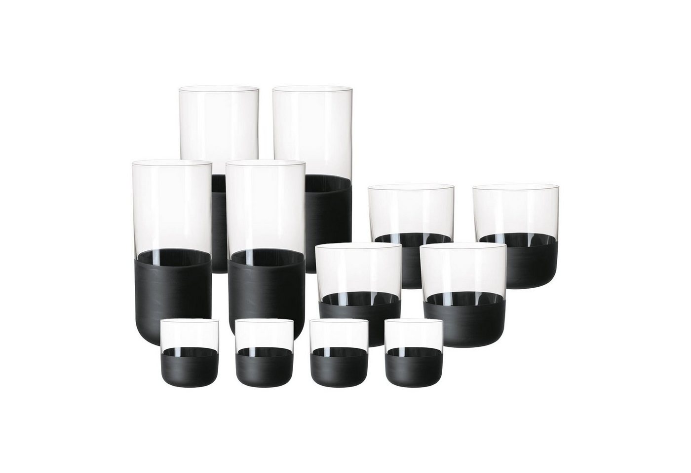 Villeroy & Boch Gläser-Set Manufacture Rock Bargläser 12er Set, Kristallglas Villeroy & Boch Gläser-Set Manufacture Rock Bargläser 12er Set, Kristallglas von Villeroy & Boch