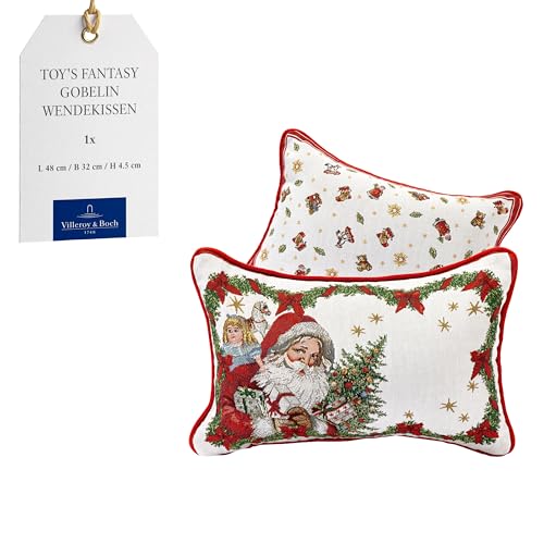 Villeroy & Boch – Toy's Fantasy Kissen "Santa" Rechteckig Bunt, Waschmaschinengeeignet, Wendekissen mit 2 Seiten, Weihnachtsdekorationen, Deko Weihnachten Toys, Baumwolle,Polyester Villeroy & Boch – Toy's Fantasy Kissen "Santa" Rechteckig Bunt, Waschmaschinengeeignet, Wendekissen mit 2 Seiten, Weihnachtsdekorationen, Deko Weihnachten Toys, Baumwolle,Polyester von Villeroy & Boch