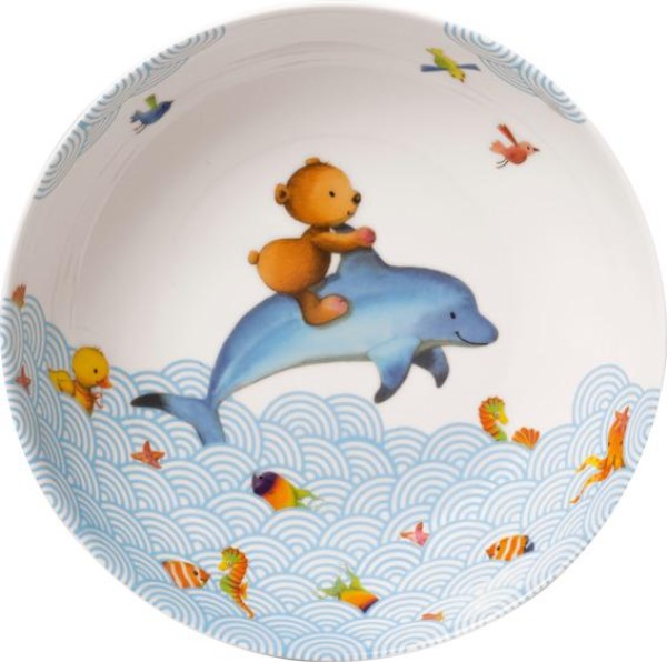 Villeroy & Boch Kiddy Bears / Happy as a Bear Kinderteller tief / Suppenteller Villeroy & Boch Kiddy Bears / Happy as a Bear Kinderteller tief / Suppenteller von Villeroy & Boch