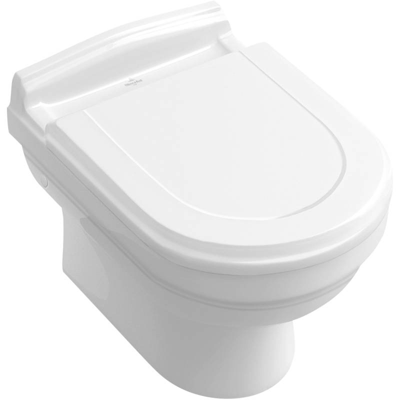 Villeroy & Boch Hommage WC-Sitz mit Absenkautomatik Weiß von Villeroy & Boch