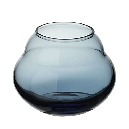 Villeroy und Boch Jolie Bleue Vase, 9,4 cm, Kristallglas, Blau von Villeroy & Boch