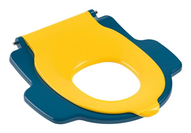 Villeroy & Boch Kinder-WC-Sitz O.novo Kids, 406 x 406 x 59 mm - Sunshine Yellow/Ocean Blue von Villeroy & Boch