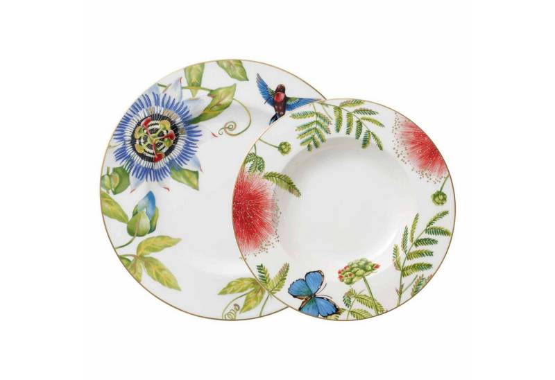 Villeroy & Boch Kombiservice Amazonia Anmut Tafelservice 12er Set (12-tlg), Porzellan von Villeroy & Boch