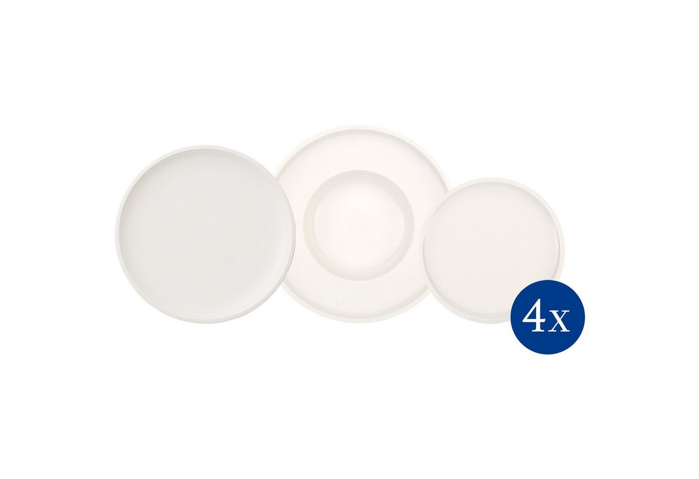 Villeroy & Boch Kombiservice Artesano Original Tafel-Set (12-tlg), Porzellan von Villeroy & Boch