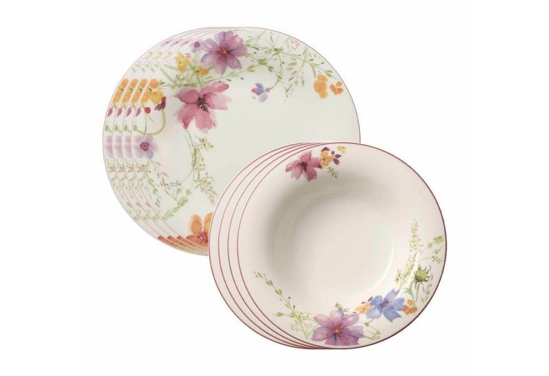Villeroy & Boch Kombiservice Mariefleur Basic Tafel-Set 8er Set (8-tlg), Porzellan von Villeroy & Boch
