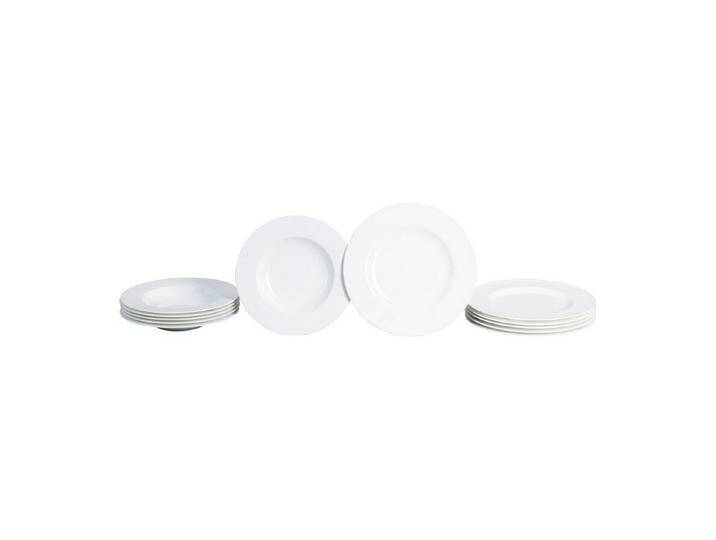 Villeroy & Boch Kombiservice Royal Tafel-Set 12er Set (12-tlg), Porzellan, weiß von Villeroy-&-Boch
