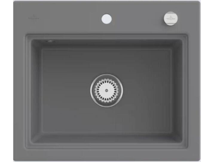 Villeroy & Boch Küchenspüle 336A 02 SL, Rechteckig, 60/22 cm, Geschmacksmuster geschützt von Villeroy-&-Boch