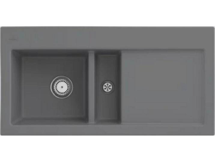 Villeroy & Boch Küchenspüle 6770 01 SL, Rechteckig, 100/22 cm, Geschmacksmuster geschützt, Becken links und rechts möglich von Villeroy-&-Boch