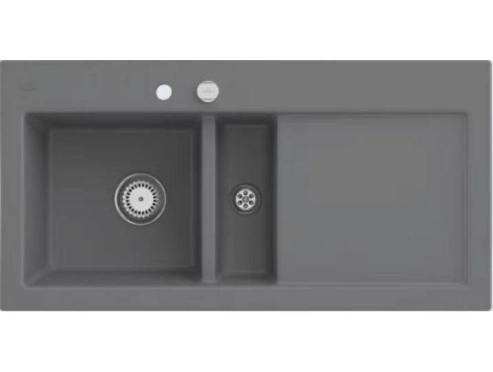 Villeroy & Boch Küchenspüle 6770 02 SL, Rechteckig, 100/22 cm, Geschmacksmuster geschützt, Becken links und rechts möglich Villeroy & Boch Küchenspüle 6770 02 SL, Rechteckig, 100/22 cm, Geschmacksmuster geschützt, Becken links und rechts möglich von Villeroy-&-Boch