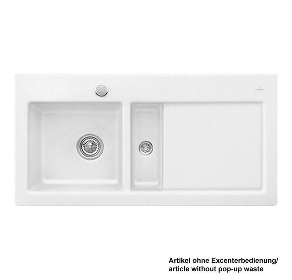 Villeroy & Boch Küchenspüle Villeroy & Boch Einbauspüle Subway 60 Becken links, 100/51 cm von Villeroy & Boch