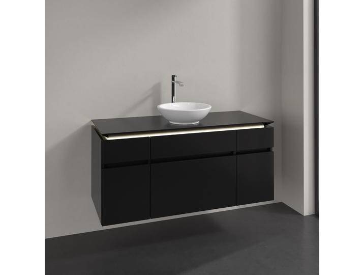 Villeroy & Boch Legato Waschtischunterschrank 120 cm mit 5 Auszügen und LED-Beleuchtung 716815 von Villeroy-&-Boch