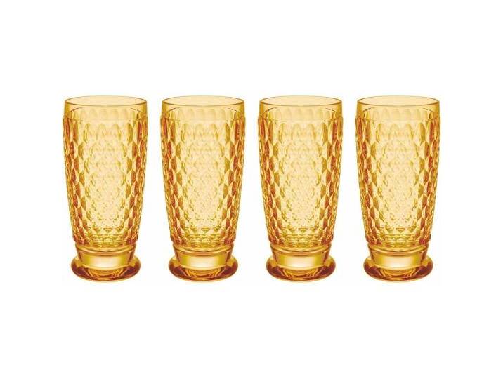 Villeroy & Boch Longdrinkgläser Boston Coloured, Trinkgläser, Gelb von Villeroy-&-Boch