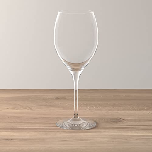 Villeroy & Boch Maxima Bordeaux-Kelch-Set, perfekt für Rotwein, bleifreies Kristallglas, spülmaschinenfest, 617 ml, 4 Stück von Villeroy & Boch