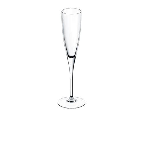 Villeroy & Boch - Maxima Champagnerkelch-Set, Bestehend Aus Vier Sektgläsern, Gläserset Für Schaumweine, Sekt Und Champagner, Kristallglas, Spülmaschinenfest, Klar von Villeroy & Boch