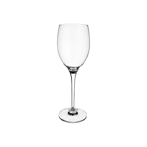 Villeroy & Boch - Maxima Weißweinkelch-Set, Bestehend Aus Vier Weingläsern, Gläserset Für Weißwein, Kristallglas, Spülmaschinenfest, Klar von Villeroy & Boch