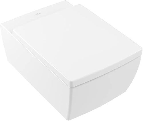 Villeroy & Boch Memento 2.0 Wand-Tiefspül-WC, spülrandlos, DirectFlush, 4633R0, Farbe: Weiß Ceramicplus von Villeroy & Boch