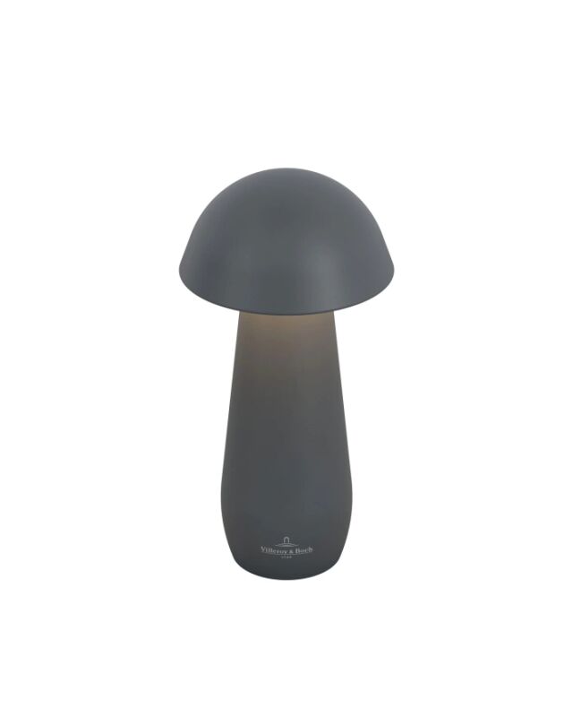 Villeroy & Boch Modena 16cm Akku LED Tischleuchte anthrazit von Villeroy & Boch