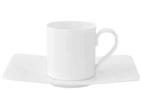 Villeroy & Boch Modern Grace Mokka-/Espressotasse mit Untertasse von Villeroy & Boch