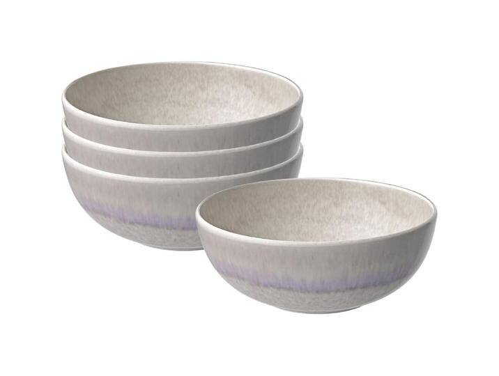 Villeroy & Boch Multipack Perlemor Sand Bol - 4 Stück, Schüssel + Schale, Beige von Villeroy-&-Boch