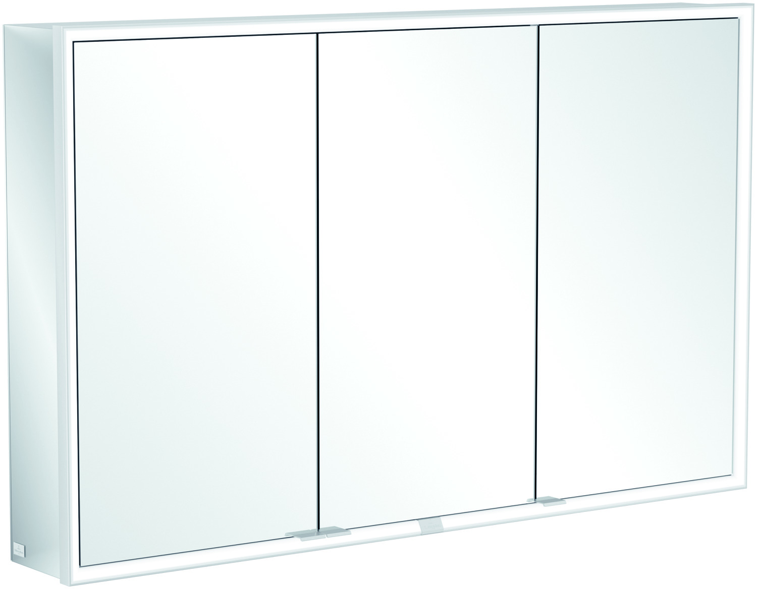 Villeroy & Boch My View Now, Spiegelschrank für Aufputz mit Beleuchtung, 1200x750x168 mm, mit Ein-/Ausschalter, Smart Home fähig, 3 Türen, A45712, A4571200 Villeroy & Boch My View Now, Spiegelschrank für Aufputz mit Beleuchtung, 1200x750x168 mm, mit Ein-/Ausschalter, Smart Home fähig, 3 Türen, A45712, A4571200 von Villeroy & Boch