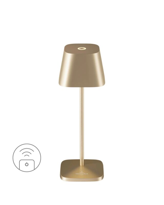 Villeroy & Boch Neapel Micro RC gold gebürstet Akku Tischleuchte Villeroy & Boch Neapel Micro RC gold gebürstet Akku Tischleuchte von Villeroy & Boch