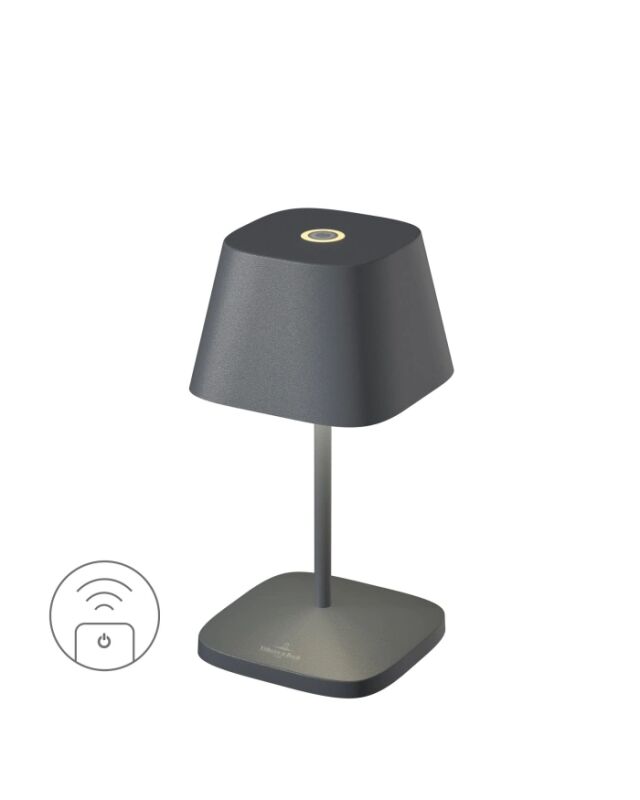 Villeroy & Boch Neapel RC anthrazit Akku LED Tischleuchte Villeroy & Boch Neapel RC anthrazit Akku LED Tischleuchte von Villeroy & Boch