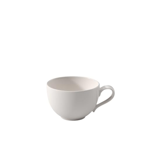 Villeroy und Boch New Cottage Basic Kaffeetasse, schlichte Tasse aus Premium Porzellan in weiß, zeitloses und klares Design, spülmaschinenfest, 250 ml von Villeroy & Boch