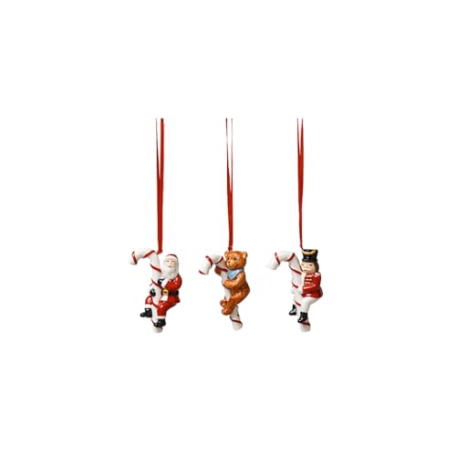 Villeroy & Boch - Nostalgic Ornaments, Ornamente Zuckerstange, Set 3tlg., 13 x 3,5 x 7,5cm, Porzellan, Mehrfarbig, 14-8331-6690 Villeroy & Boch - Nostalgic Ornaments, Ornamente Zuckerstange, Set 3tlg., 13 x 3,5 x 7,5cm, Porzellan, Mehrfarbig, 14-8331-6690 von Villeroy & Boch