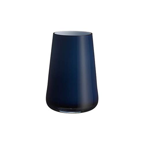Villeroy und Boch Numa Vase Midnight Sky, 20 cm, Glas, Blau von Villeroy & Boch