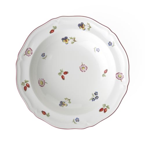 Villeroy und Boch Petite Fleur Salatschale, Premium Porzellan, Weiß von Villeroy & Boch