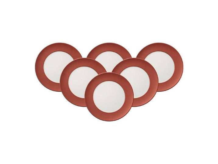 Villeroy & Boch Pizzateller Manufacture Glow Gourmetteller ø 32 cm 6er Set, (6 St) von Villeroy-&-Boch