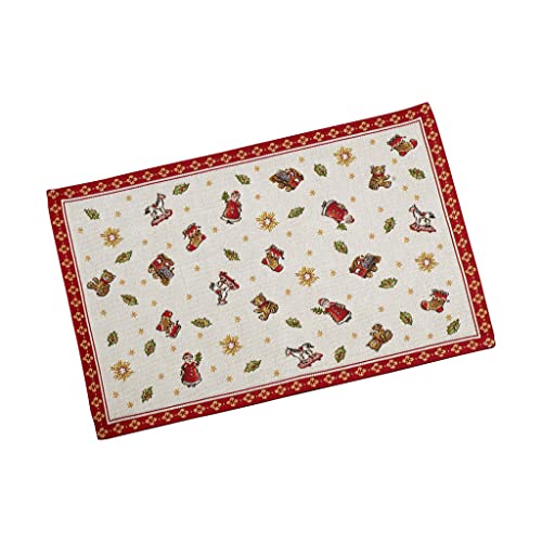 Villeroy & Boch – Gobelin Platzset, 32 X 48Cm, Spielzeuge, Baumwolle, Mehrfarbig, Weihnachtsdeko, Weihnachtsdekorationen, Geschenk, Weihnachtliche Motive, Waschmaschinengeeignet von Villeroy & Boch