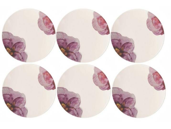 Villeroy & Boch Servierteller Rose Garden, Porzellan, spülmaschinenfest, weiß von Villeroy-&-Boch