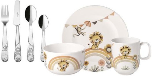 Villeroy & Boch Boho Kids / Roar like a Lion Kindergeschirr Set 7tlg. Villeroy & Boch Boho Kids / Roar like a Lion Kindergeschirr Set 7tlg. von Villeroy & Boch