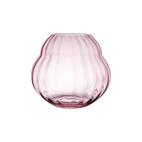 Villeroy & Boch – Rose Garden Home Vase/Windlicht Im Pink Look, 17 Cm, Kristallglas, Rosa, Füllmenge 2750 Ml von Villeroy & Boch