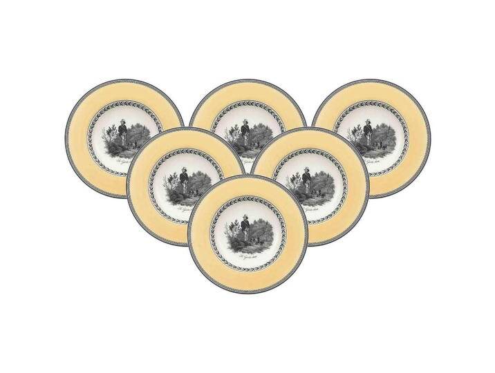 Villeroy & Boch SUPPENTELLER, Weiß, Grau, Gelb, Keramik, Essen & Trinken, Geschirr, Teller, Suppenteller von Villeroy-&-Boch