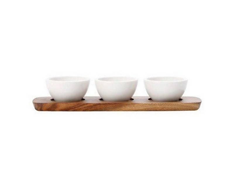 Villeroy & Boch Schale Artesano Original, Porzellan, Holz von Villeroy & Boch