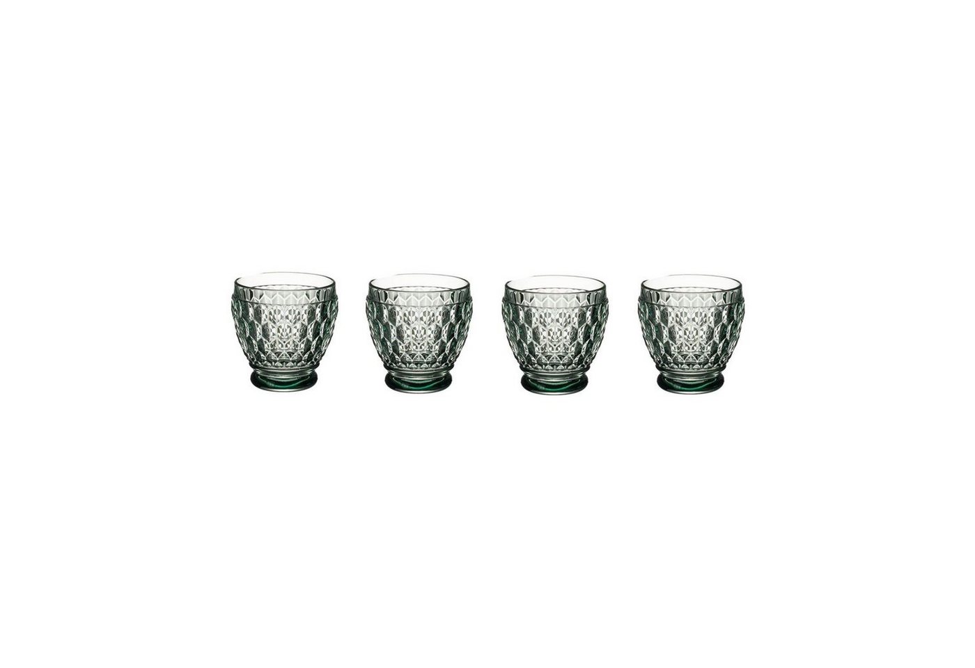 Villeroy & Boch Schnapsglas Boston Coloured Shot Gläser 80 ml 4er Set, Glas von Villeroy & Boch