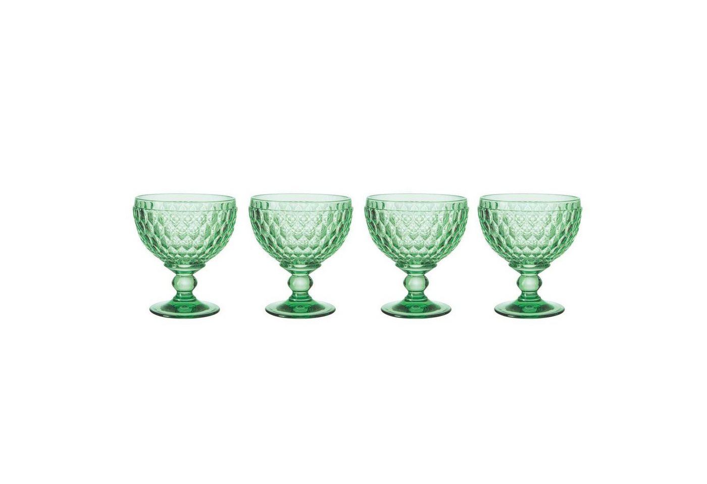 Villeroy & Boch Sektglas Boston Coloured Sektschalen 398 ml 4er Set, Glas von Villeroy & Boch