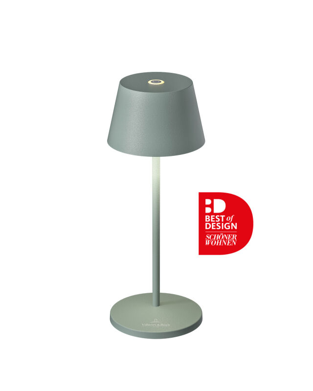 Villeroy & Boch Seoul Micro olivgrün Akku LED Tischleuchte Outdoor von Villeroy & Boch