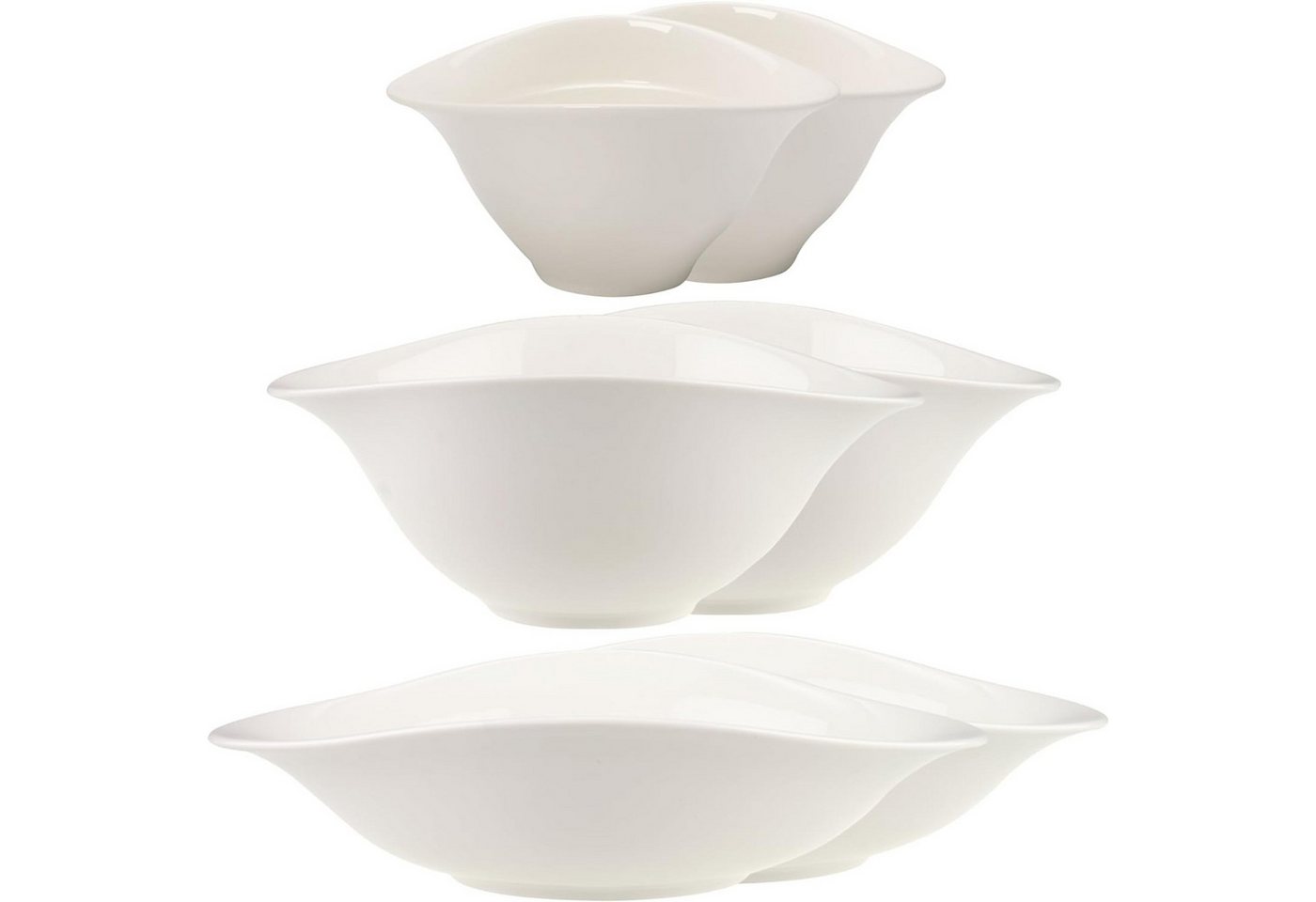Villeroy & Boch Servierschale, Porzellan, (Set, 6-tlg) von Villeroy & Boch
