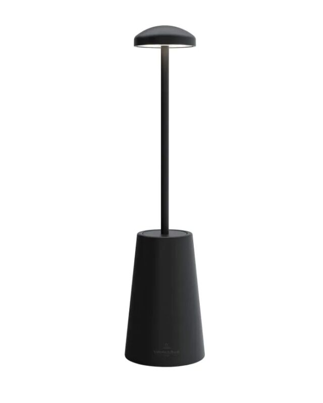 Villeroy & Boch Siena Akku LED Tischleuchte Aluminium schwarz Villeroy & Boch Siena Akku LED Tischleuchte Aluminium schwarz von Villeroy & Boch