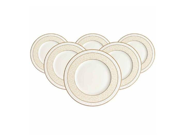 Villeroy & Boch Speiseteller Ivoire Speiseteller ø 27,5 cm 6er Set, (6 St), goldfarben von Villeroy-&-Boch
