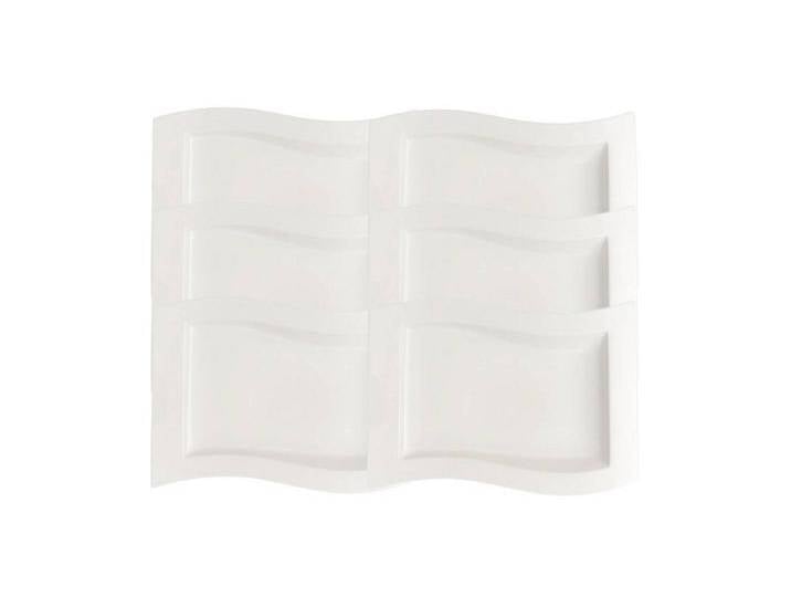 Villeroy & Boch Speiseteller New Wave Gourmetteller 33 x 24 cm Set6, weiß Villeroy & Boch Speiseteller New Wave Gourmetteller 33 x 24 cm Set6, weiß von Villeroy-&-Boch