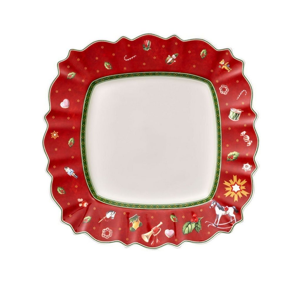 Villeroy & Boch Speiseteller Villeroy & Boch Toy's Delight Speiseteller eckig, (2 St) von Villeroy & Boch