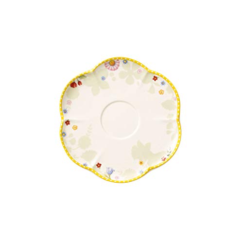 Villeroy & Boch – Spring Awakening Untertasse Für Kaffee Oder Tee, Unterteller, Geschirr, Oster Deko, Ostern Deko, Deko Ostern, Premium Porzellan von Villeroy & Boch