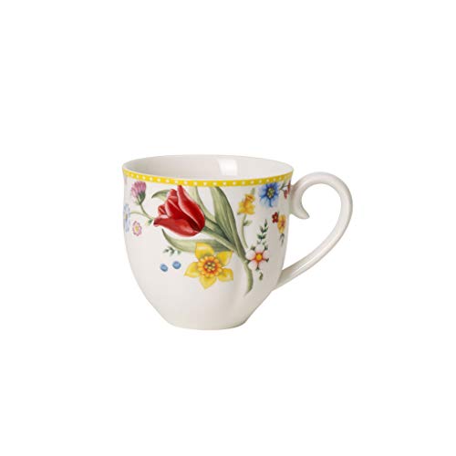 Villeroy & Boch – Spring Awakening Becher Mit Henkel Set 2 Teilig, Tasse, Kaffeebecher, Kaffeetasse, Heißgetränkebecher Ostern, Ostern Geschenk, Premium Porzellan von Villeroy & Boch