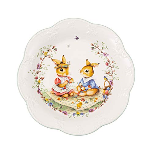 Villeroy & Boch - Spring Fantasy, Schale mittel, Picknick, 25x25x4cm, Premium Porzellan, Bunt von Villeroy & Boch